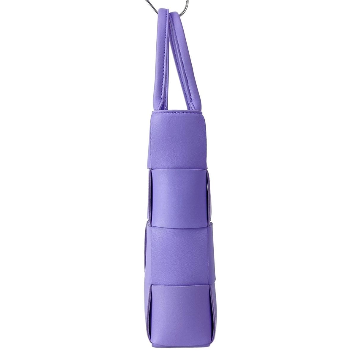 Bottega Veneta Tote Cassette Light Purple Leather — view 4