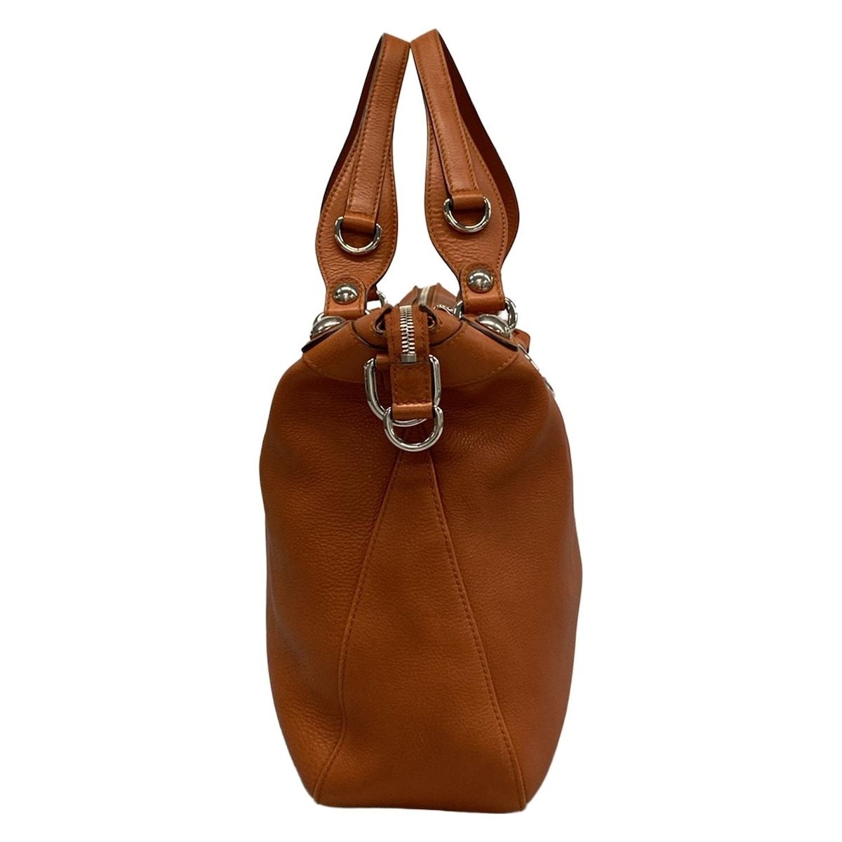 Gucci Handbag Orange Leather — view 2