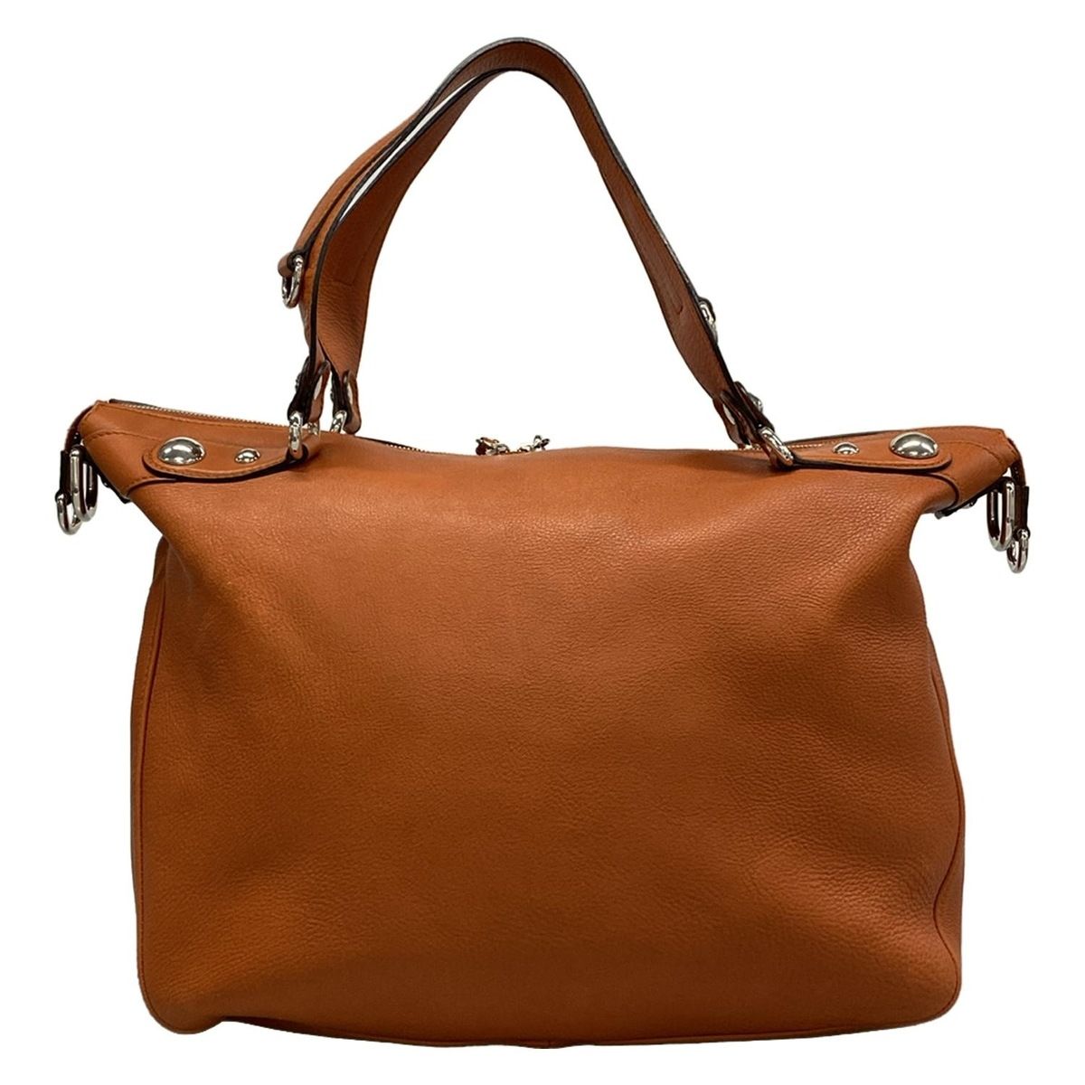 Gucci Handbag Orange Leather — view 3