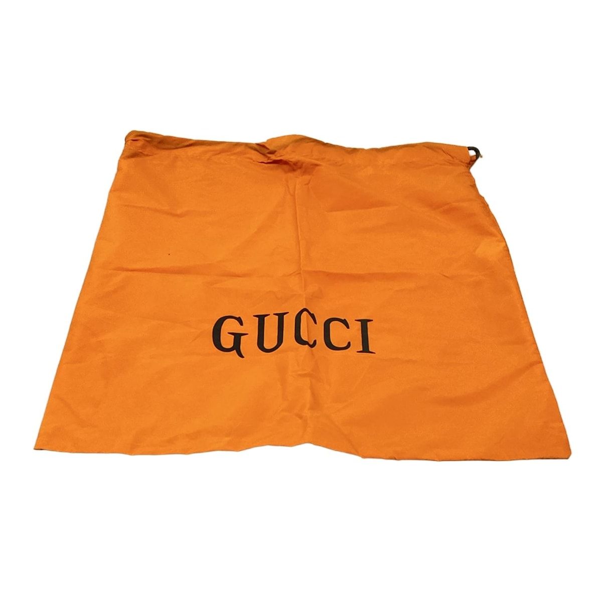 Gucci Backpack Off the Grit Orange Black Leather — view 8