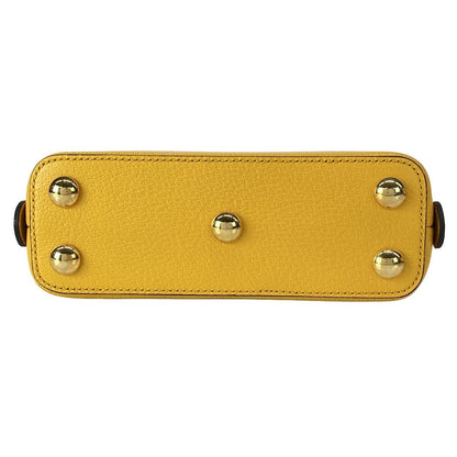 Gucci Handbag Horsebit Yellow Black Adidas Leather — view 5