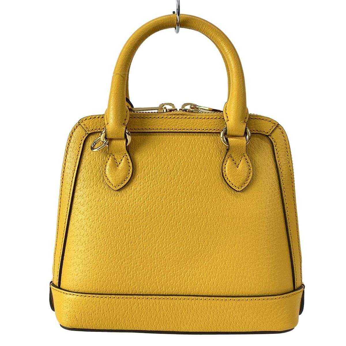 Gucci Handbag Horsebit Yellow Black Adidas Leather — view 3