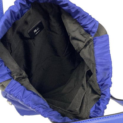 Fendi Backpack Vocabulary Blue Yellow Multi Leather — view 7