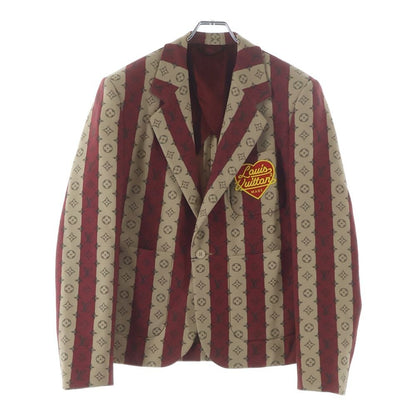 Louis Vuitton Collaboration Monogram Trunk Stripe Pocket Jacket 46 194 Replaceme