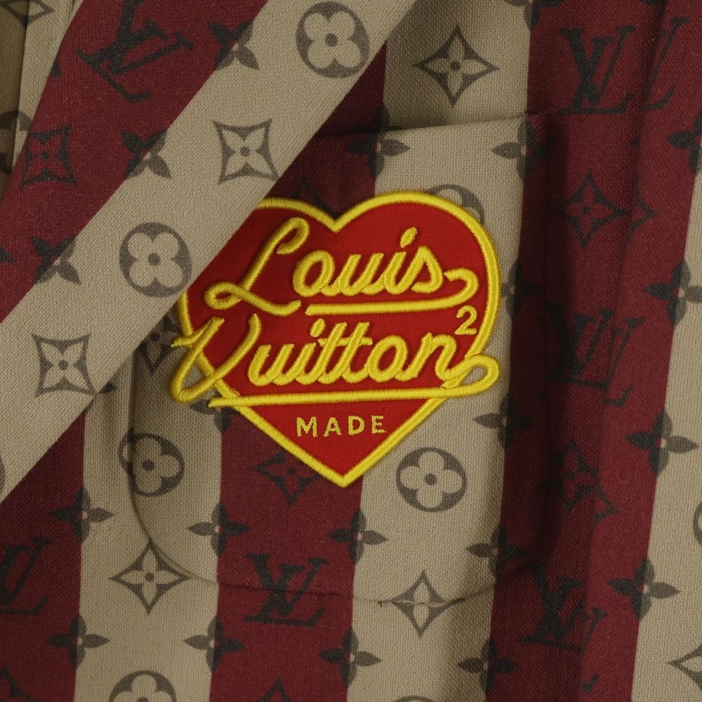 Louis Vuitton Collaboration Monogram Trunk Stripe Pocket Jacket 46 194 Replaceme — view 4