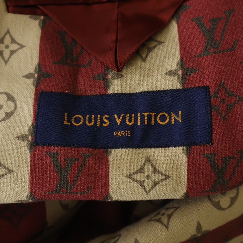 Louis Vuitton Collaboration Monogram Trunk Stripe Pocket Jacket 46 194 Replaceme — view 6
