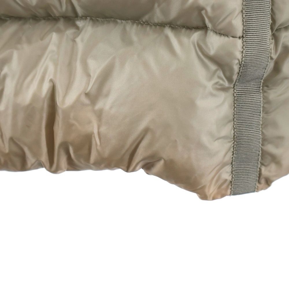 Moncler Hermine Giubbotto Down Jacket Coat Gray — view 4