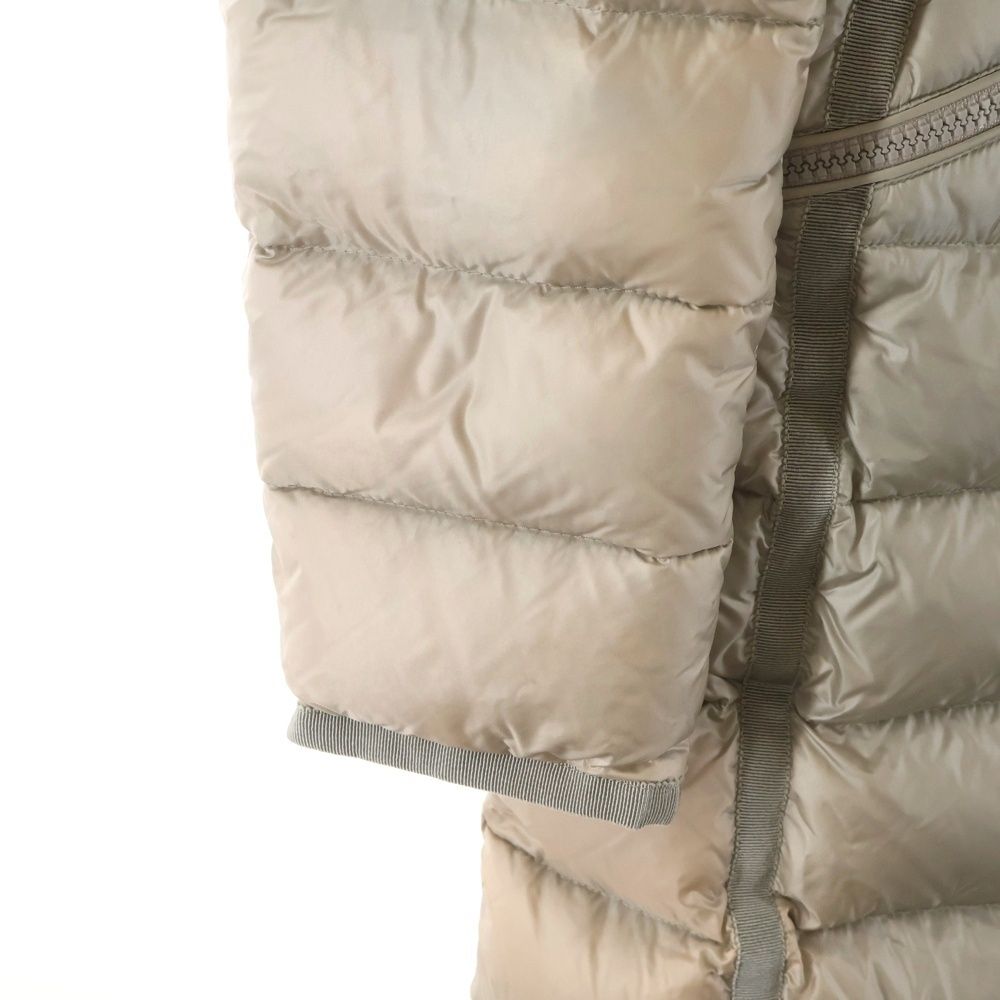 Moncler Hermine Giubbotto Down Jacket Coat Gray — view 3
