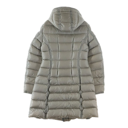 Moncler Hermine Giubbotto Down Jacket Coat Gray — view 2