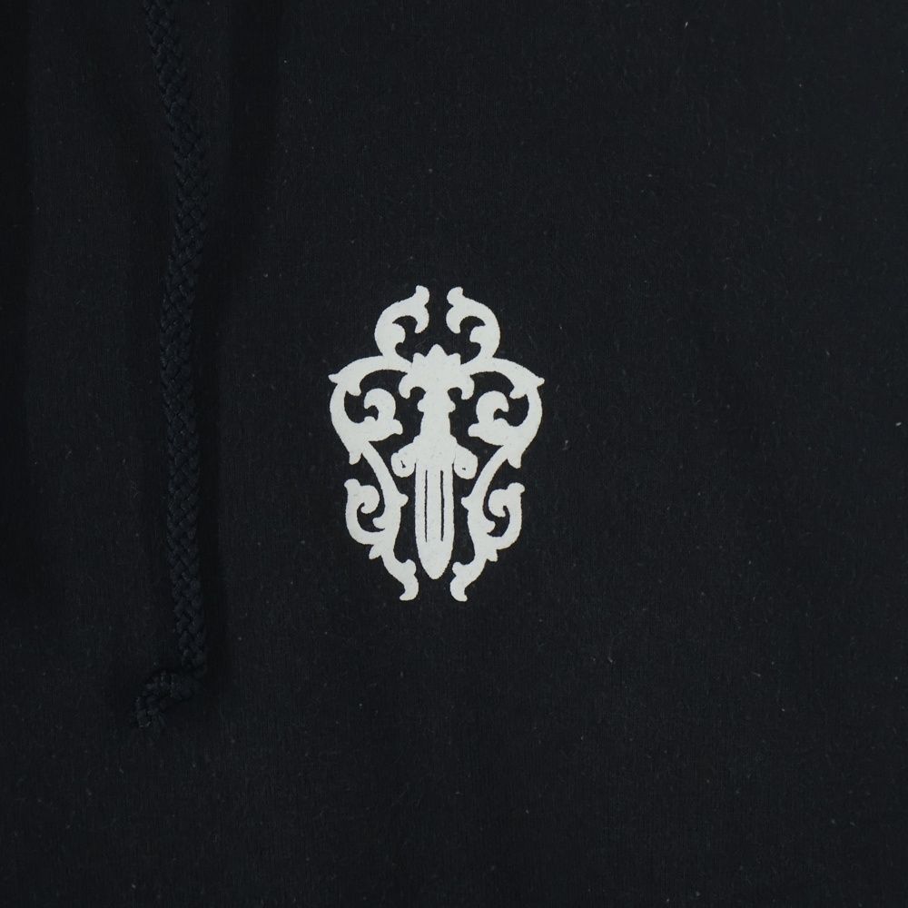 Chrome Hearts Vintage Vine Dagger Sleeve CH Cross Print Lining Samaru Pullover — view 5