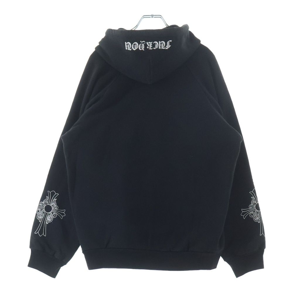 Chrome Hearts Vintage Vine Dagger Sleeve CH Cross Print Lining Samaru Pullover — view 2