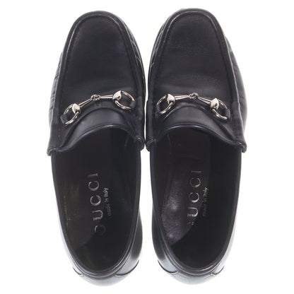 Gucci Horsebit Leather Loafers Black — view 4
