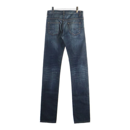 Dior Homme Jake Eddie Era 28 Vintage Wash Denim Pants — view 2