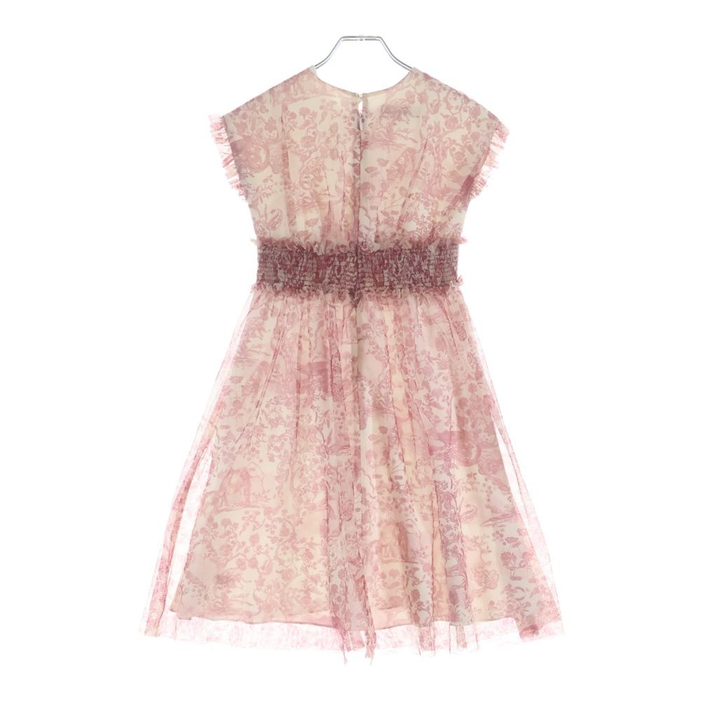Dior Monsieur Toile Jouy Dress Red — view 2