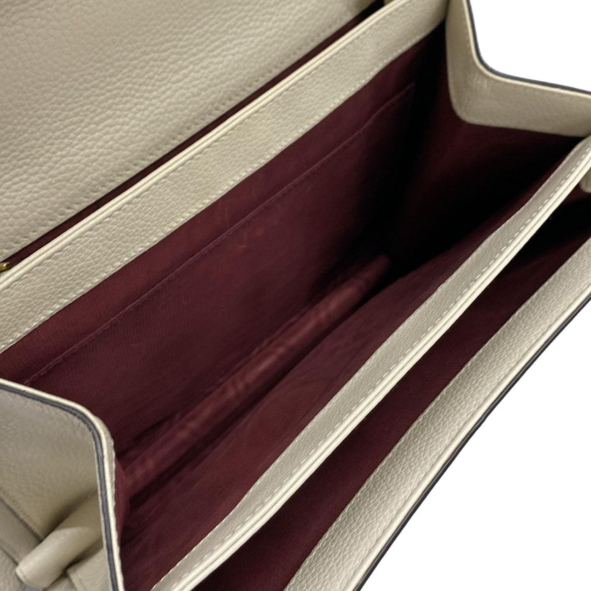 Gucci Shoulder Bag Zumi Ivory Leather — view 7