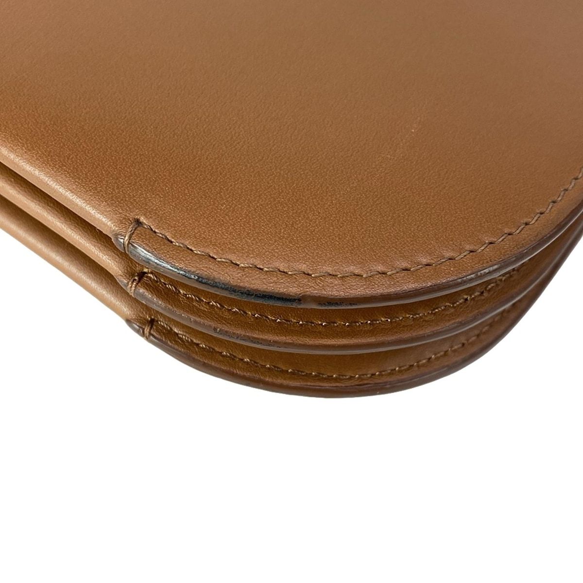 Loewe Shoulder Bag Goya Accordion Clutch Brown Leather — view 6