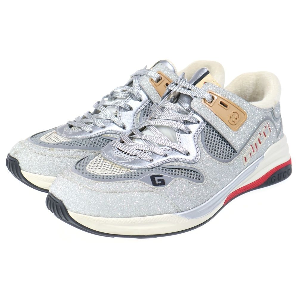 Gucci Ultra Pace Sneakers Silver — view 2