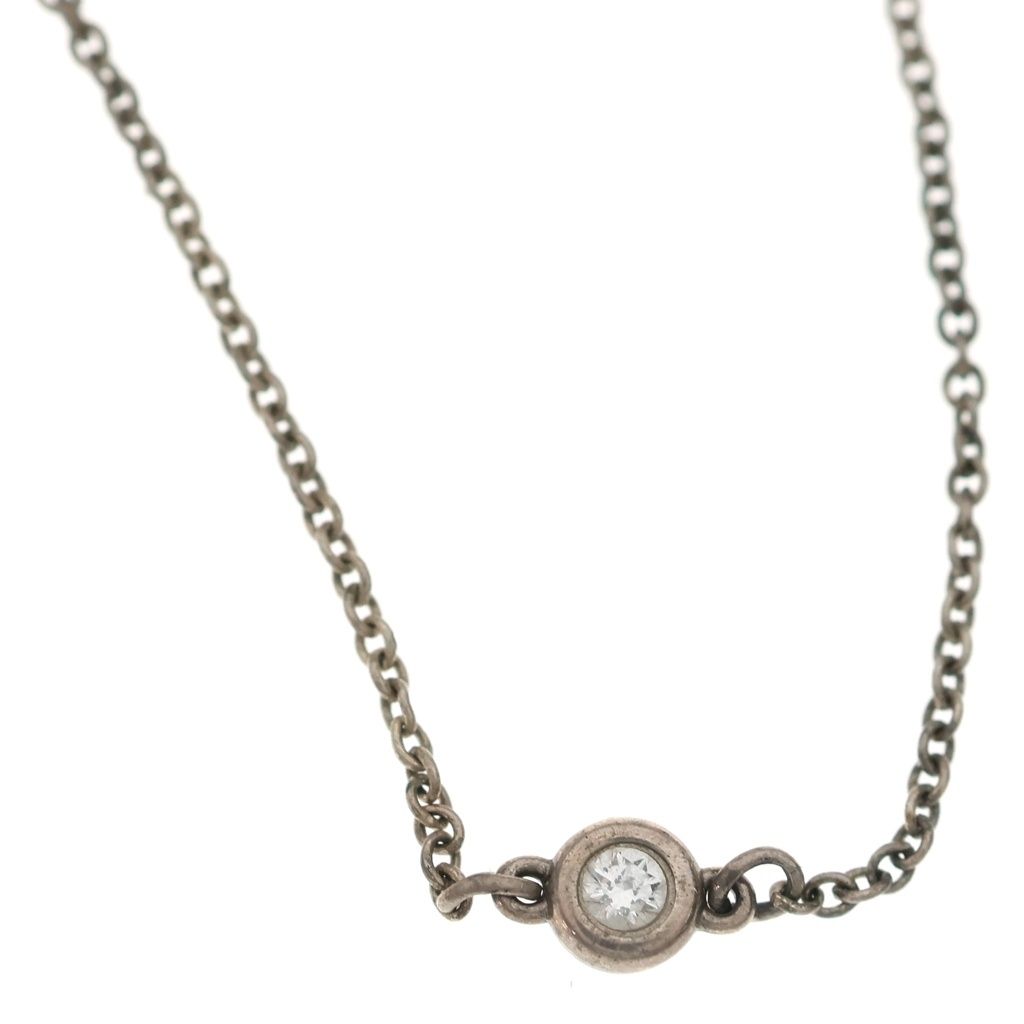Tiffany & Co by the Yard Bracelet Diamond Silver — view 5