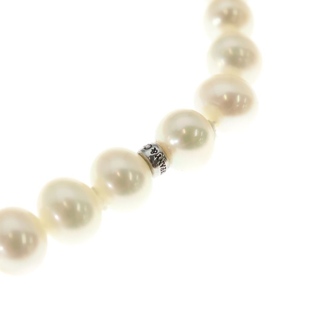 Tiffany & Co Long Pearl Necklace 925 6.8 mm 7.9 mm — view 3