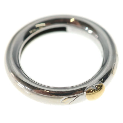 Tiffany & Co 18k Friendship Heart Motif Ring Silver — view 6