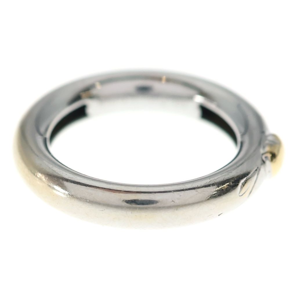 Tiffany & Co 18k Friendship Heart Motif Ring Silver — view 3