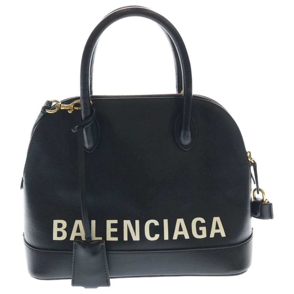 Balenciaga Virtop 2-Way Shoulder Bag Black