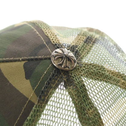 Chrome Hearts Trucker Cap Fuck Patch Camouflage Cap Hat — view 5