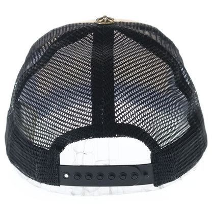 Chrome Hearts Trucker Cap CH Mesh Cap with Patch Cross Ball Hat — view 2