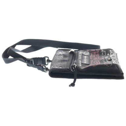 Balenciaga Explorer Graphic Shoulder Bag Black — view 3