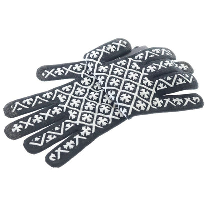 Chrome Hearts Work Gloves Black White — view 5