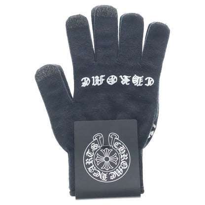 Chrome Hearts Work Gloves Black White