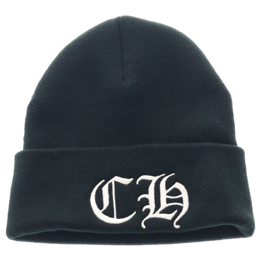 Chrome Hearts Wool Watch Cap CH Embroidery B-d Knit Cap Hat Black