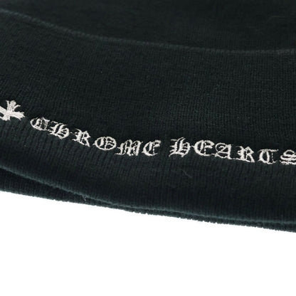 Chrome Hearts Wool Watch Cap CH Embroidery B-d Knit Cap Hat Black — view 6