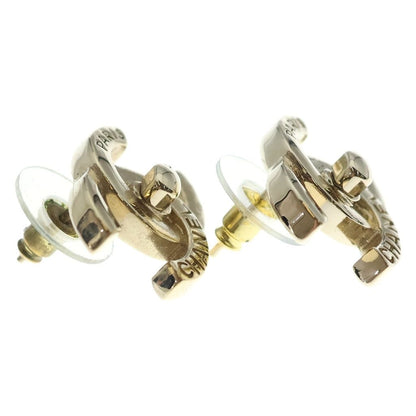 Chanel ninemoblood CC Logo Earrings Gold — view 4