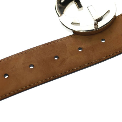 Gucci GG Interlocking Leather Belt Black — view 6