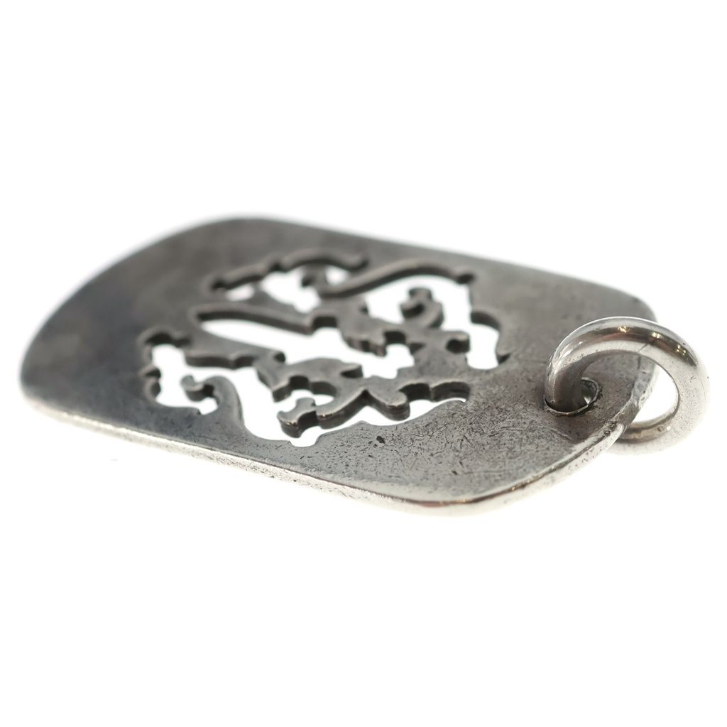 Chrome Hearts Tag Lrg Dagger Vintage Cutout Dog Tag Large Pendant Top Silver — view 6