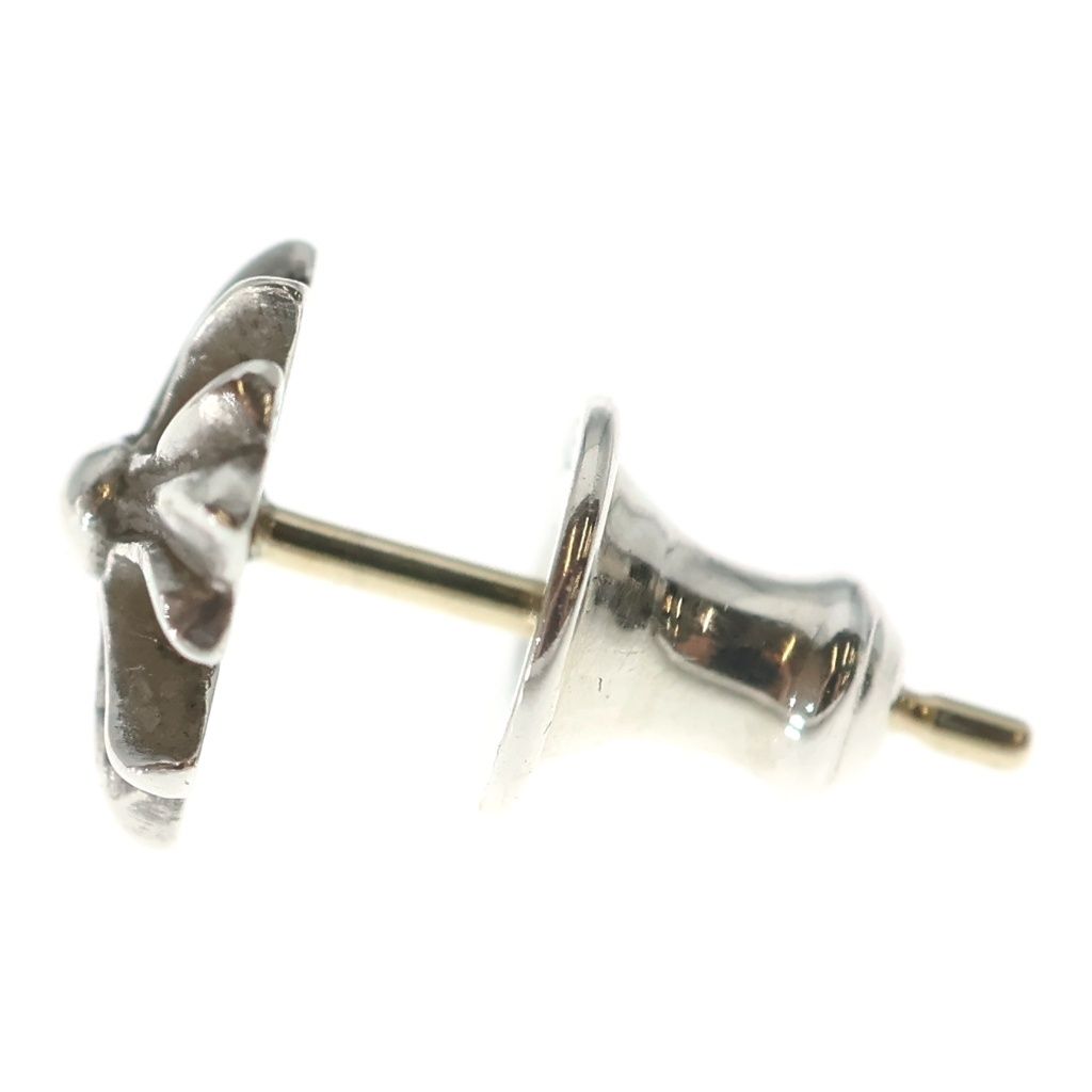 Chrome Hearts No2 CH Pls CH Plus Stud Earrings Silver — view 3