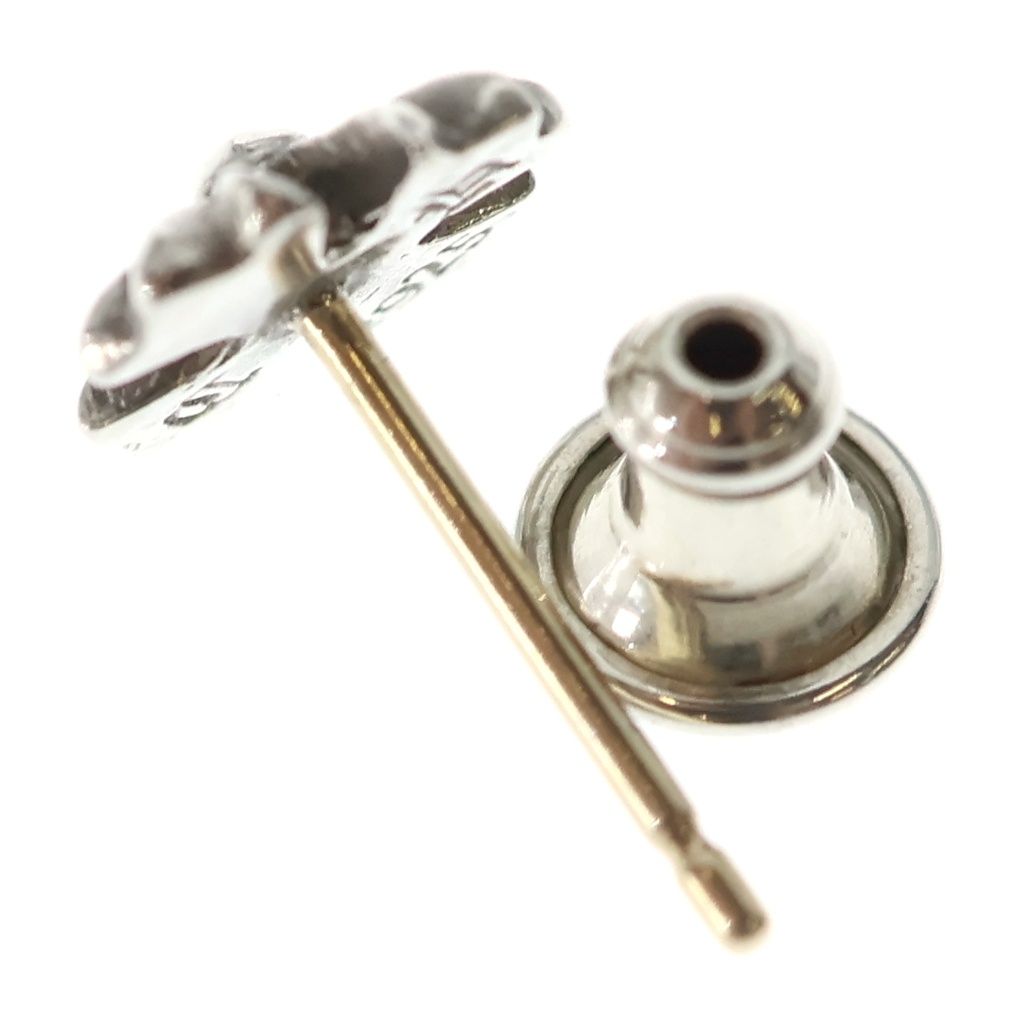 Chrome Hearts No2 CH Pls CH Plus Stud Earrings Silver — view 5