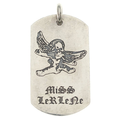 Chrome Hearts Tag Lrg Foti Dog Tag Large Necklace Top