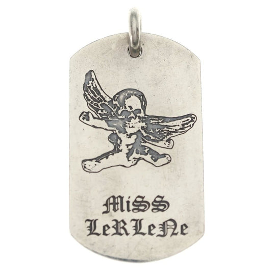 Chrome Hearts Tag Lrg Foti Dog Tag Large Necklace Top