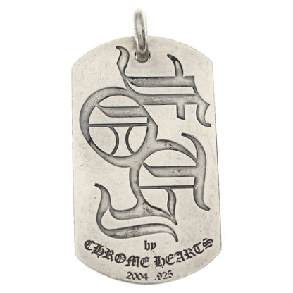 Chrome Hearts Tag Lrg Foti Dog Tag Large Necklace Top — view 2
