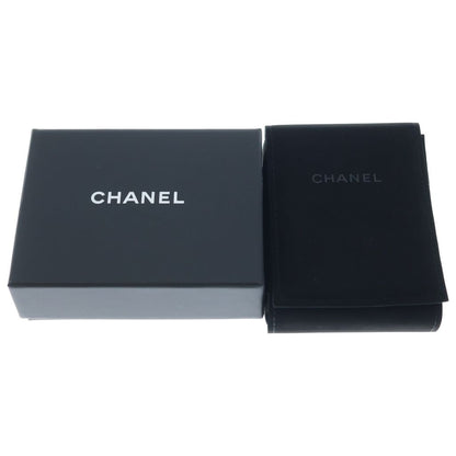 Chanel CC Logo Rhinestone Flower Metal Strass Pearl Chain Necklace Gold — view 6