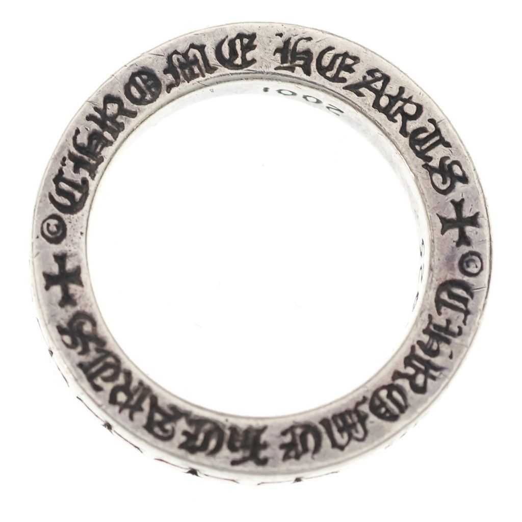 Chrome Hearts mm Spacer Nyc Fuck You Nyc Limited mm Ring Silver — view 6
