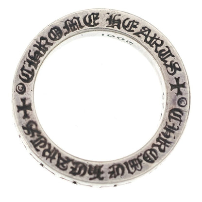 Chrome Hearts mm Spacer Nyc Fuck You Nyc Limited mm Ring Silver — view 6
