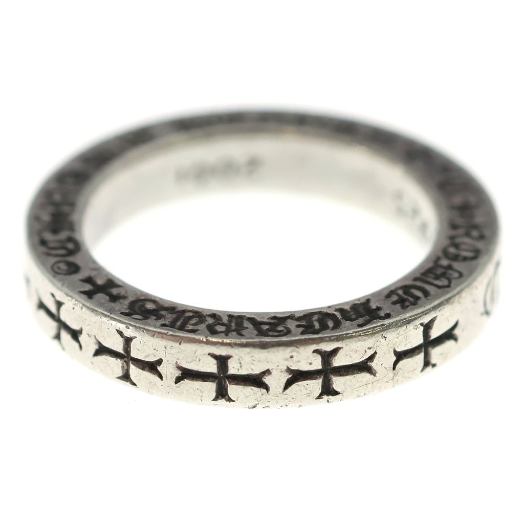 Chrome Hearts mm Spacer Nyc Fuck You Nyc Limited mm Ring Silver — view 2