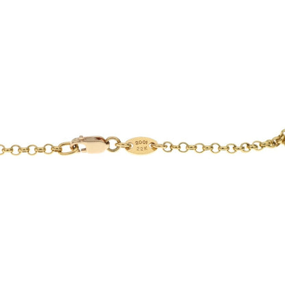 Chrome Hearts 22k Neckchain Roll Chain Necklace Gold — view 6