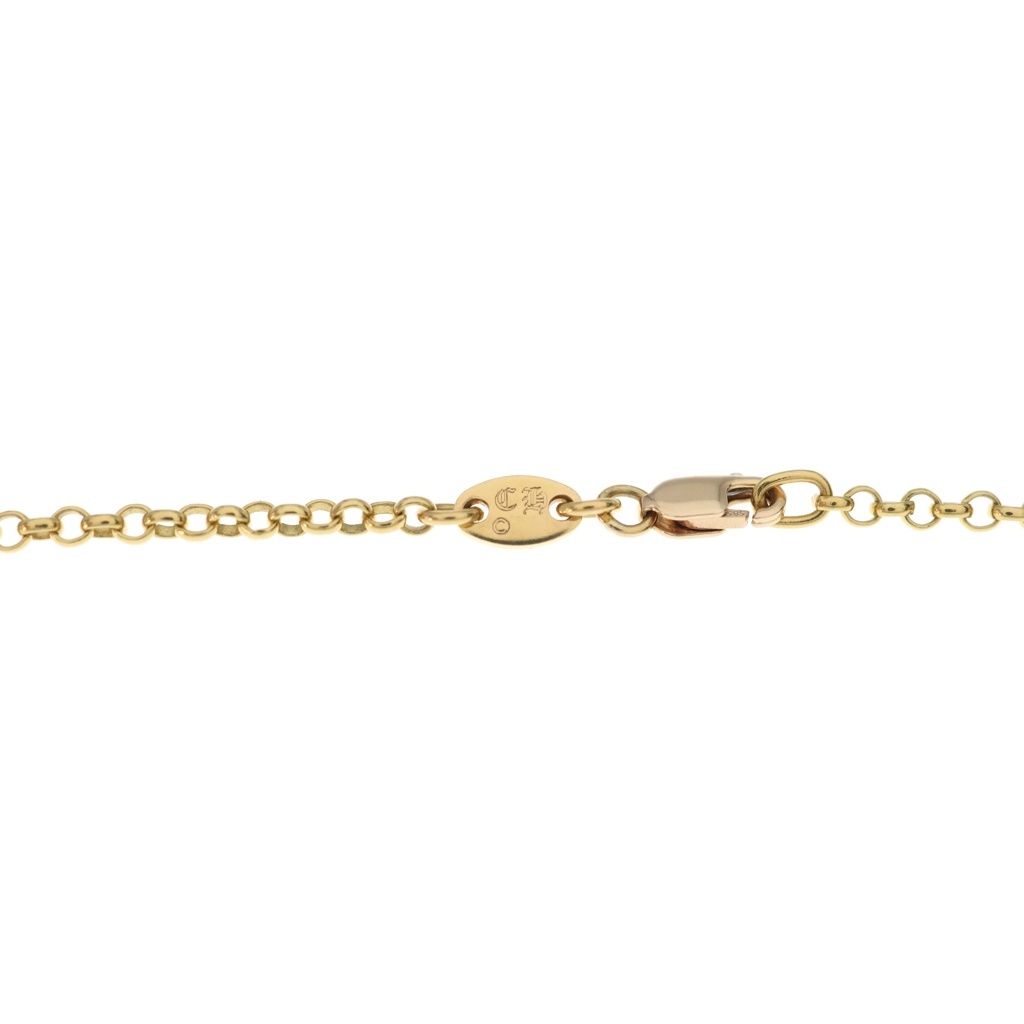 Chrome Hearts 22k Neckchain Roll Chain Necklace Gold — view 5
