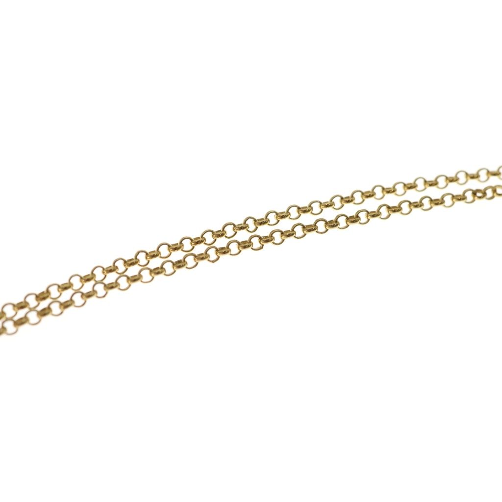 Chrome Hearts 22k Neckchain Roll Chain Necklace Gold — view 4
