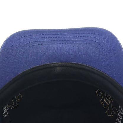 Chrome Hearts Trucker Cap Cross Patch CH Embroidery Truck Khaki Cap Hat Blue — view 6