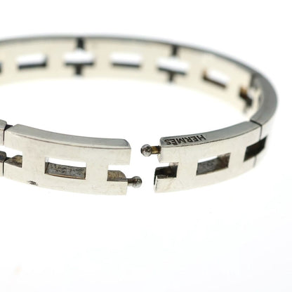 Hermes Vintage Motif Bracelet Silver — view 7
